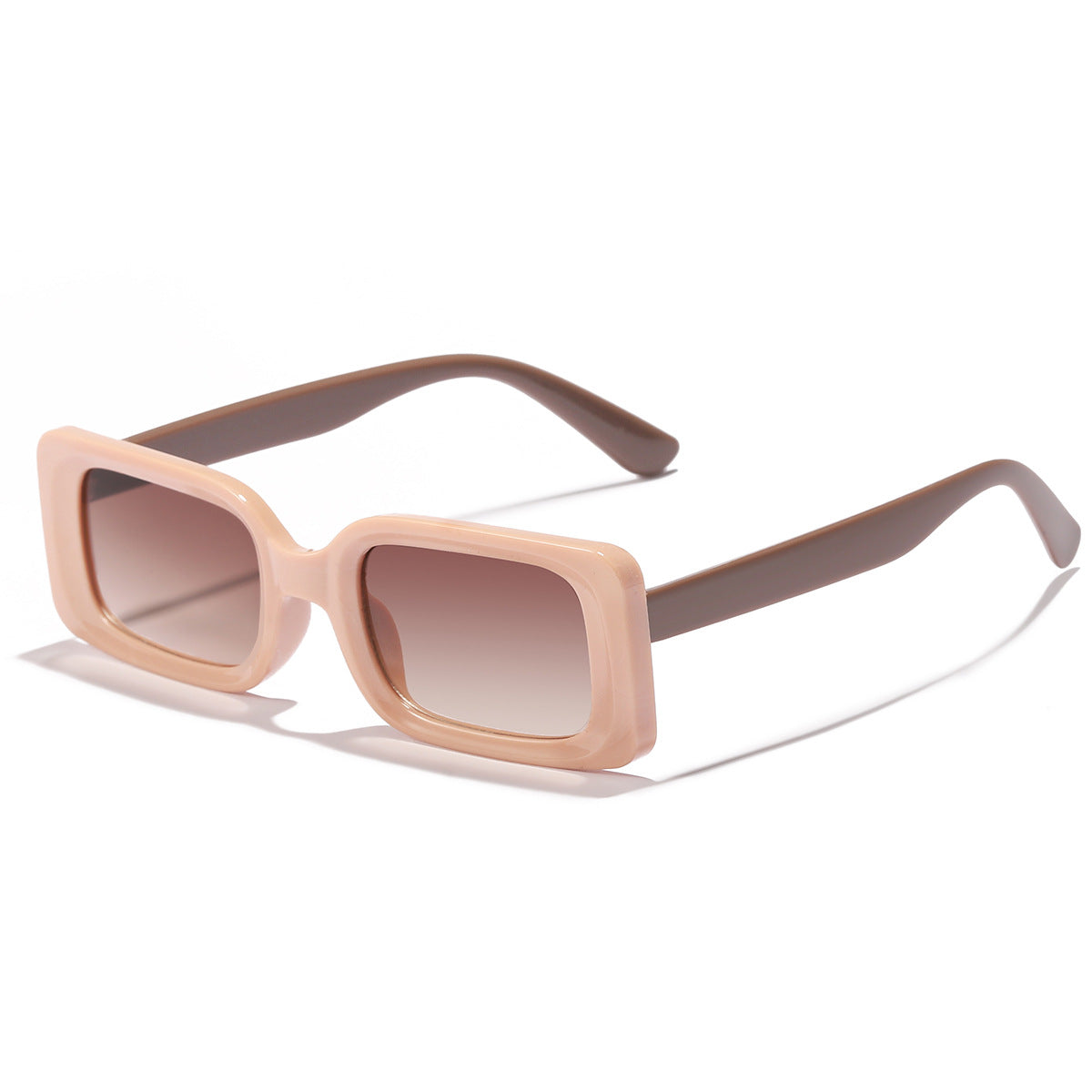 Venta al por mayor de gafas de sol cuadradas para damas con marco pequeño para PC